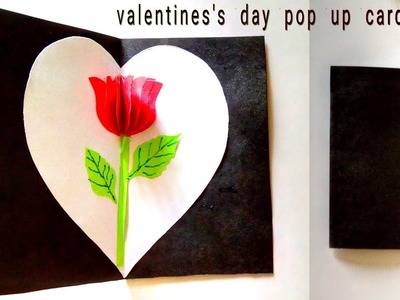Love propose pop up card || how to make valentine's day propose pop up card