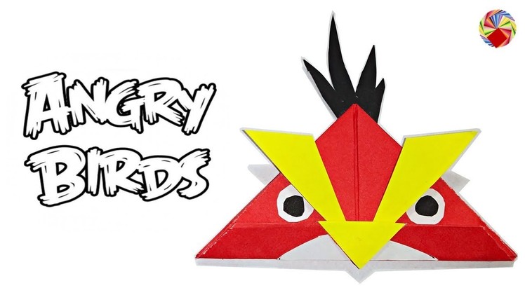 Origami Angry Bird | How to Make Paper Angry Bird | Folding Instructions (Easy Tutorial)