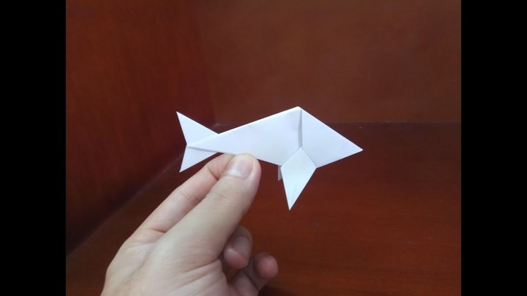 Origami easy fish - How To Make a paper easy fish