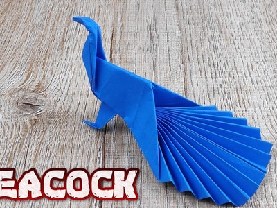Origami Easy Peacock Paper | How to make a paper 3D Peacock Tutorial | Handmade DIY Animal Paper