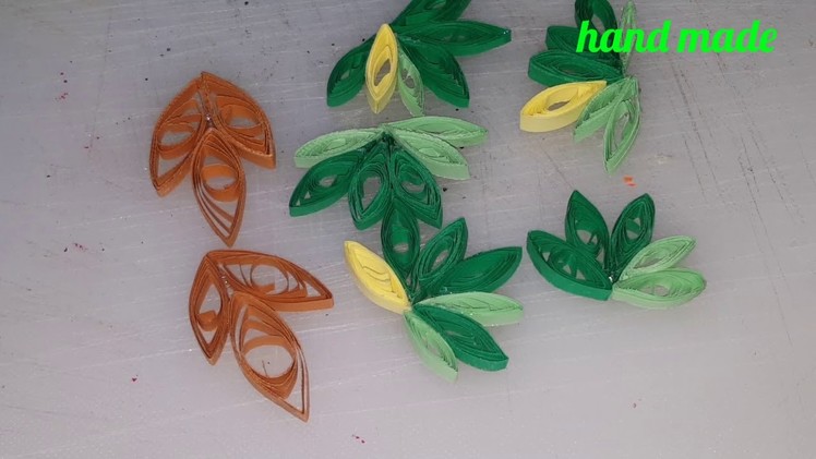 Quilling tutorial, fall fruits wreath.how to make quilling paper grapes,computer papers for decor