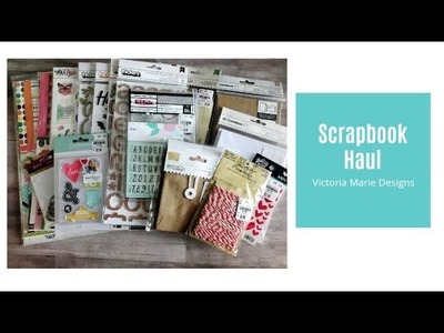 Scrapbook Haul | Tuesday Morning | Great Deals! November 2018