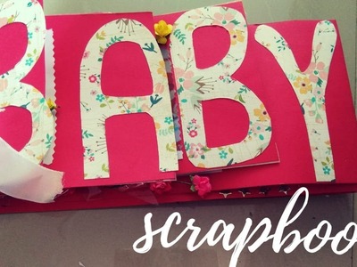 Word scrapbook| Name Album| Handmade Cute Baby scrapbook| Easy gift ideas