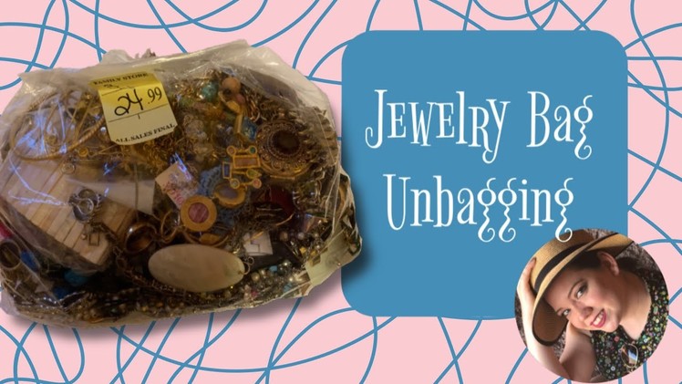$24.99 Jewelry Bag. Jewelry Jar Unboxing Silver Vintage Jewelry (2019)