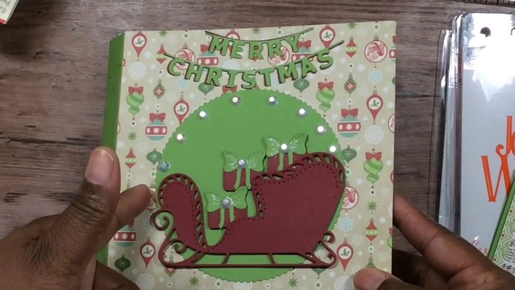 Christmas Crafting 365 -2019 -  Trifold Albums and Cards #1