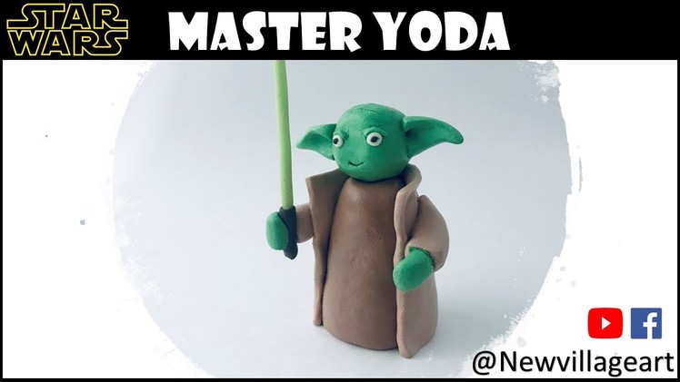 Creating Master Yoda using Polymer Clay