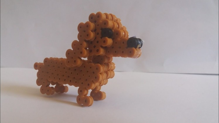 Dog | Perler beads 3D