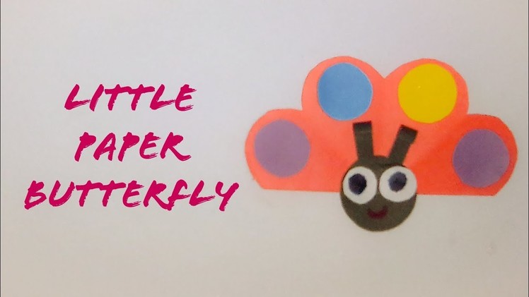 Easy Paper Little Butterfly | Origami Paper Butterfly | The Best Crafts