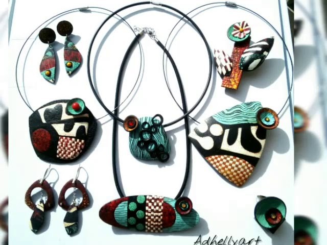 Fabiola Perez Ajates Inspiration - Polymer clay Jewelry