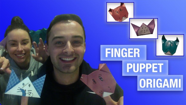 Finger Puppet Origami