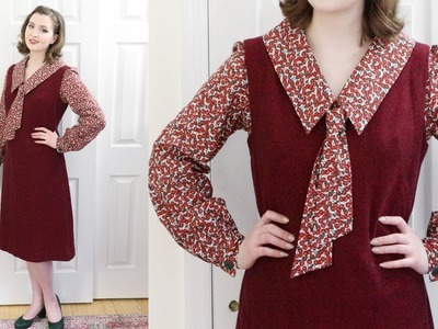 Following a 1960s Jumper Pattern : Sewing Through The Decades