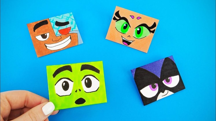 Funny Origami Envelopes For Less Then 5 Minutes! | LETTER FOLDING ORIGAMI WITH TEEN TITANS