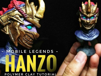 Hanzo (Mobile Legends) Polymer Clay tutorials