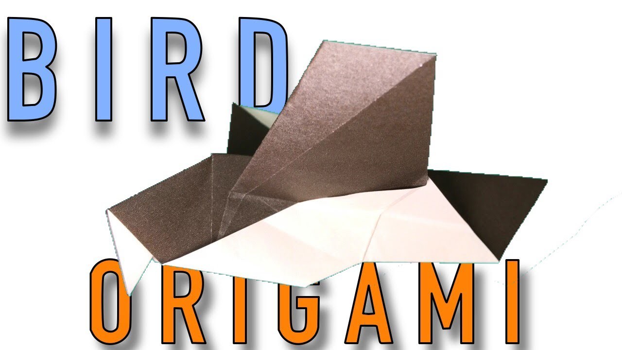 How To Make An Origami Bird 折り紙 鳥 종이접기 새