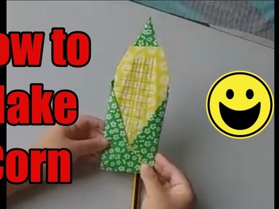 How To Make Origami Paper Corn Toy, Paper Origami Corn Toy for Kids Beginner Lesson 4