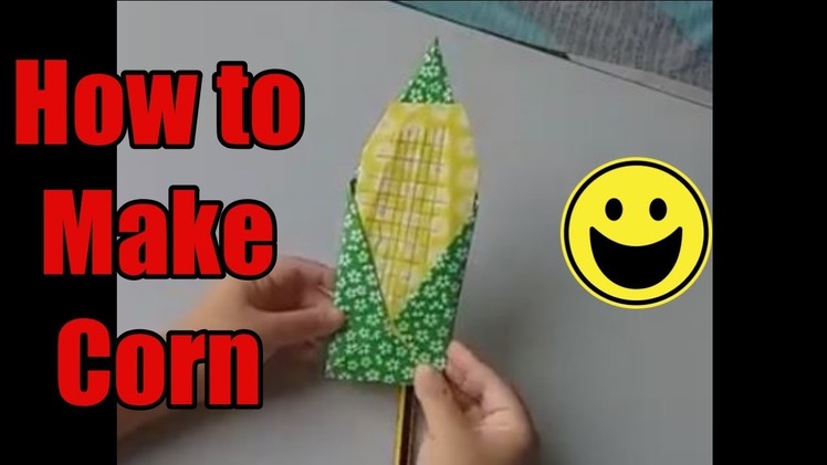 How To Make Origami Paper Corn Toy, Paper Origami Corn Toy for Kids Beginner Lesson 4