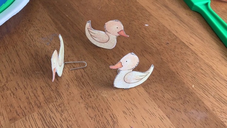 Make a Paper Plate Duck Pond Craft