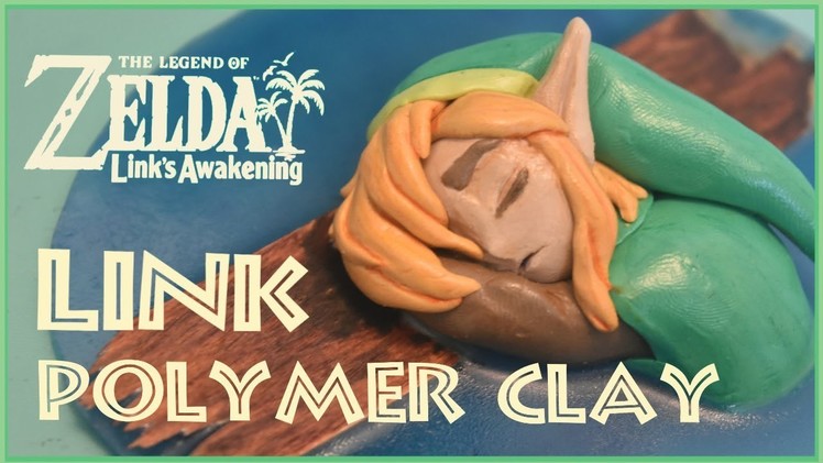 Making a Link figurine from The Legend of Zelda: Link's Awakening - Polymer Clay - By ARZEON