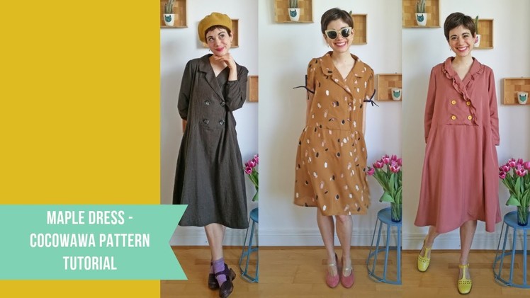 ✂ Maple Dress - CocoWawa Sewing Pattern