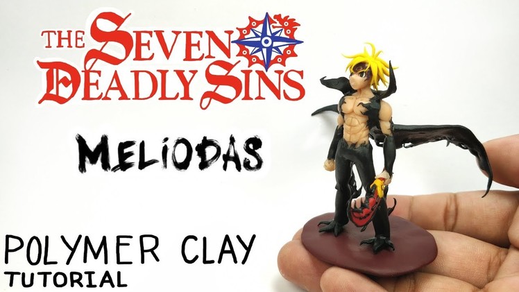 Meliodas - The Seven Deadly Sins[Nanatsu no Taizai] - Polymer Clay Tutorial