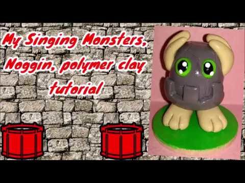 My singing monsters, Noggin, polymer clay tutorial