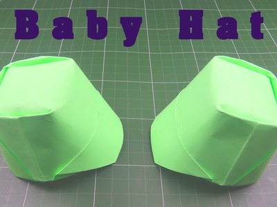 Origami Hat for Kids | How to fold a paper Hat | Easy origami Hat from paper step by step