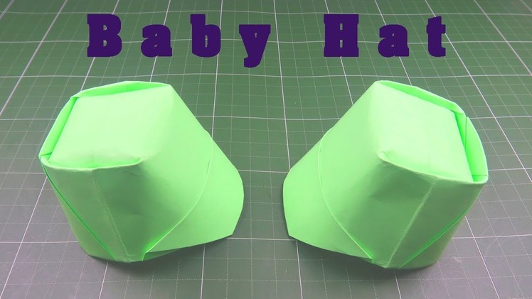 Origami Hat for Kids | How to fold a paper Hat | Easy origami Hat from paper step by step