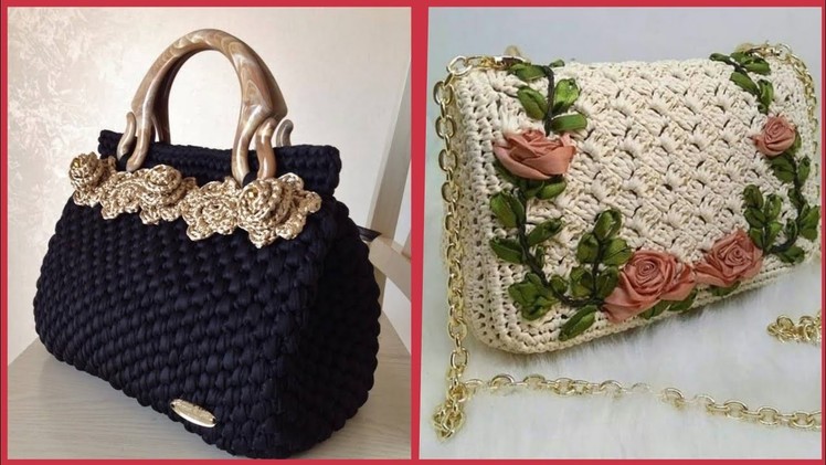 Outstanding handmade crochet handbag collection