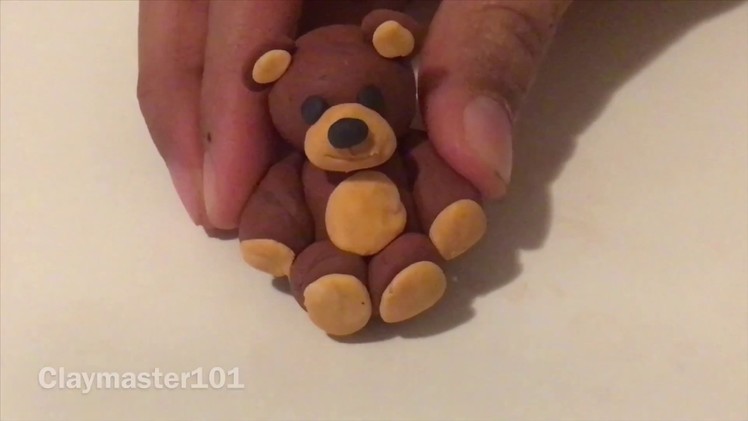 Polymer Clay Tutorial: Teddy Bear