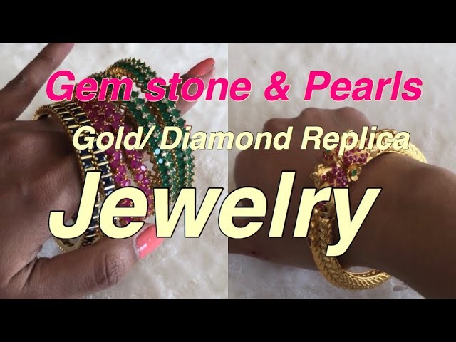 Telugu Vlogs| Rubies, Emeralds, Saphires, Pearl & 1 gram Gold jewelry ❤️