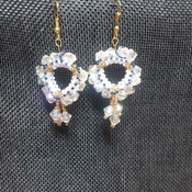 Triangle earrings 212249