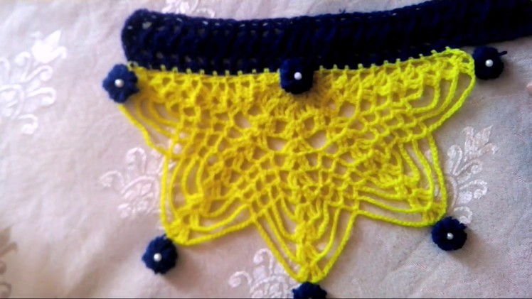 Wow!!!Crochet new and beautiful toran design.सुन्दर तोरण बनाना सीखे
