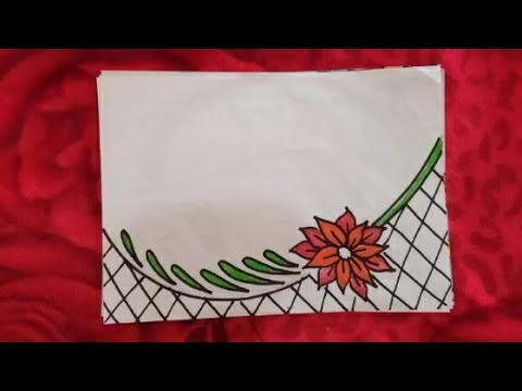 1 simple border design for project| assignment front page design handmade| simple border design
