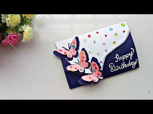 Beautiful Handmade Birthday Cardbirthday Card Idea