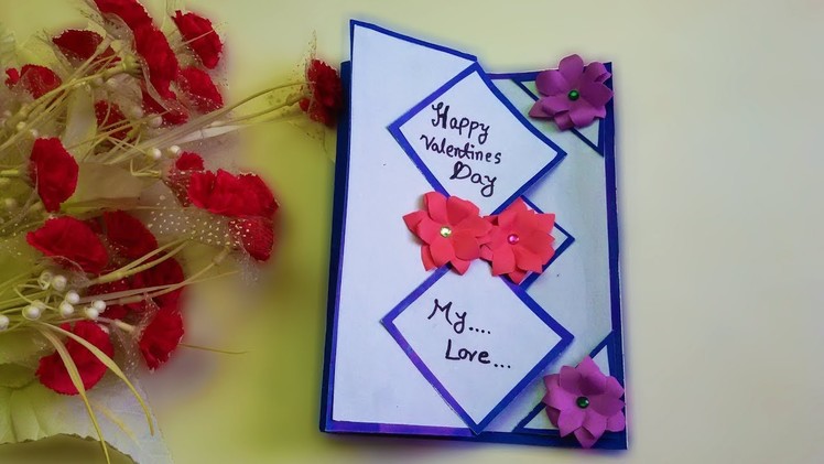 Beautiful Handmade Card For Best Friend | Pop up Card for Friend