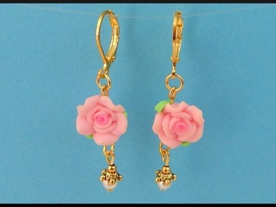 DIY | Beaded Flower Earrings | Beadwork Jewelry | Blumen Perlen Ohrringe Schmuck