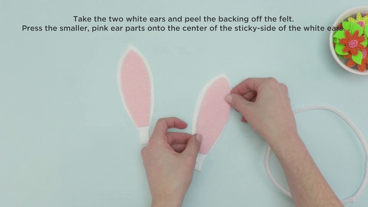 DIY Easy Bunny Ears Headband | Michaels