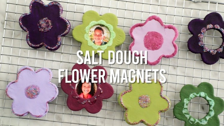 DIY Salt Dough Flower Magnets │VIDEO │Kroger