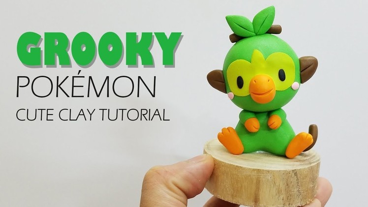 EP 9: GROOKEY POKEMON - Clay tutorial | Boo's Handmade (Clay With Boo)
