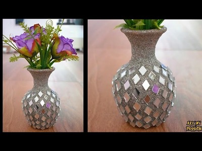 Flower Vase Making | Handmade Stylish Flower Vase | Vase Decoration Ideas | flower pot| artmypassion