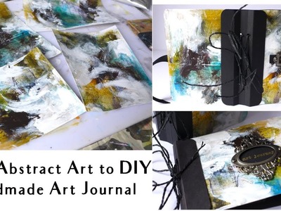 From abstract art to DIY handmade art journal | Mixed media