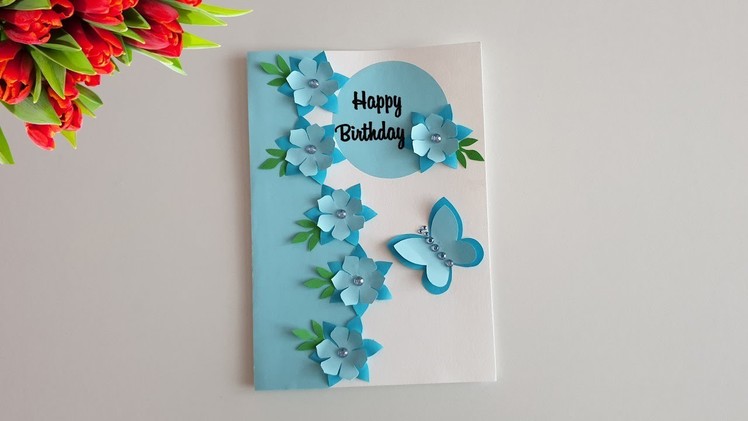 Handmade Birthday Card Idea. DIY Greeting Cards for Birthday. NinTe DIY