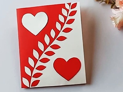 Handmade Mother's Day card.Mother's Day pop up card making idea. 