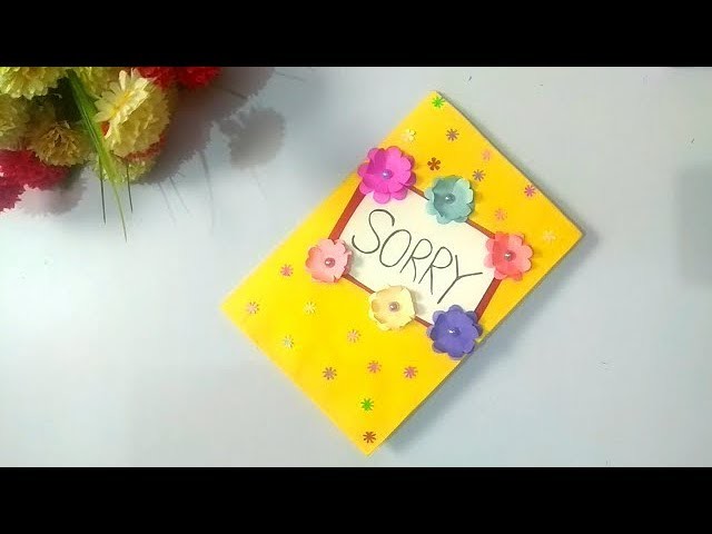 Handmade SORRY CARD Idea for boyfriend | Complete tutorial llSorry Card