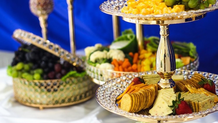 How to create your own opulent appetizer display |  DIY Appetizer Display