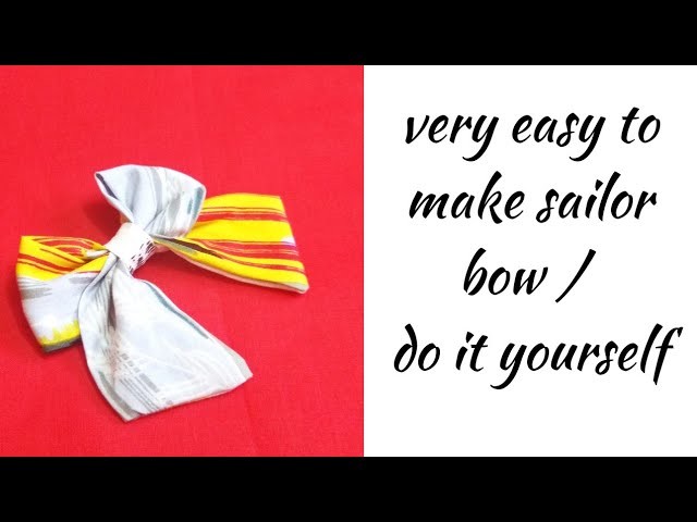 How to Make a Pretty Bow.Simple and Easy.DIY