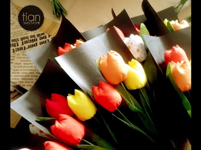 [Let's DIY] HANDMADE TULIP FLOWERS by tiansweethome