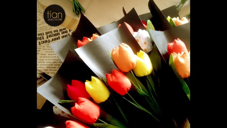 [Let's DIY] HANDMADE TULIP FLOWERS by tiansweethome