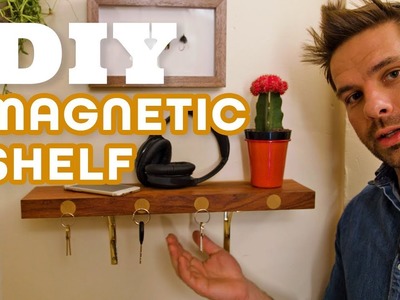 Make a Magnetic Floating Shelf - HGTV Handmade