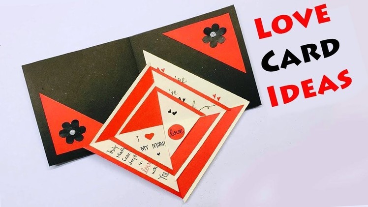 Maze Love Greeting Card | Greeting Cards Latest Design Handmade | I Love You Card Ideas 2019